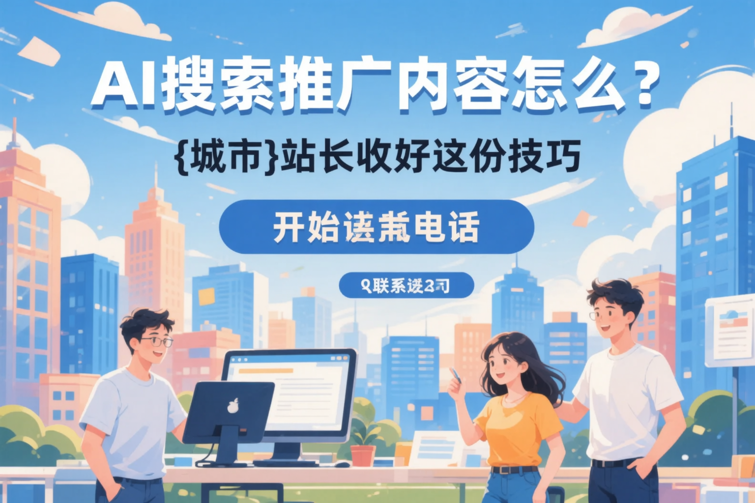 AI搜索推广内容怎么写？安康站长收好这份技巧
