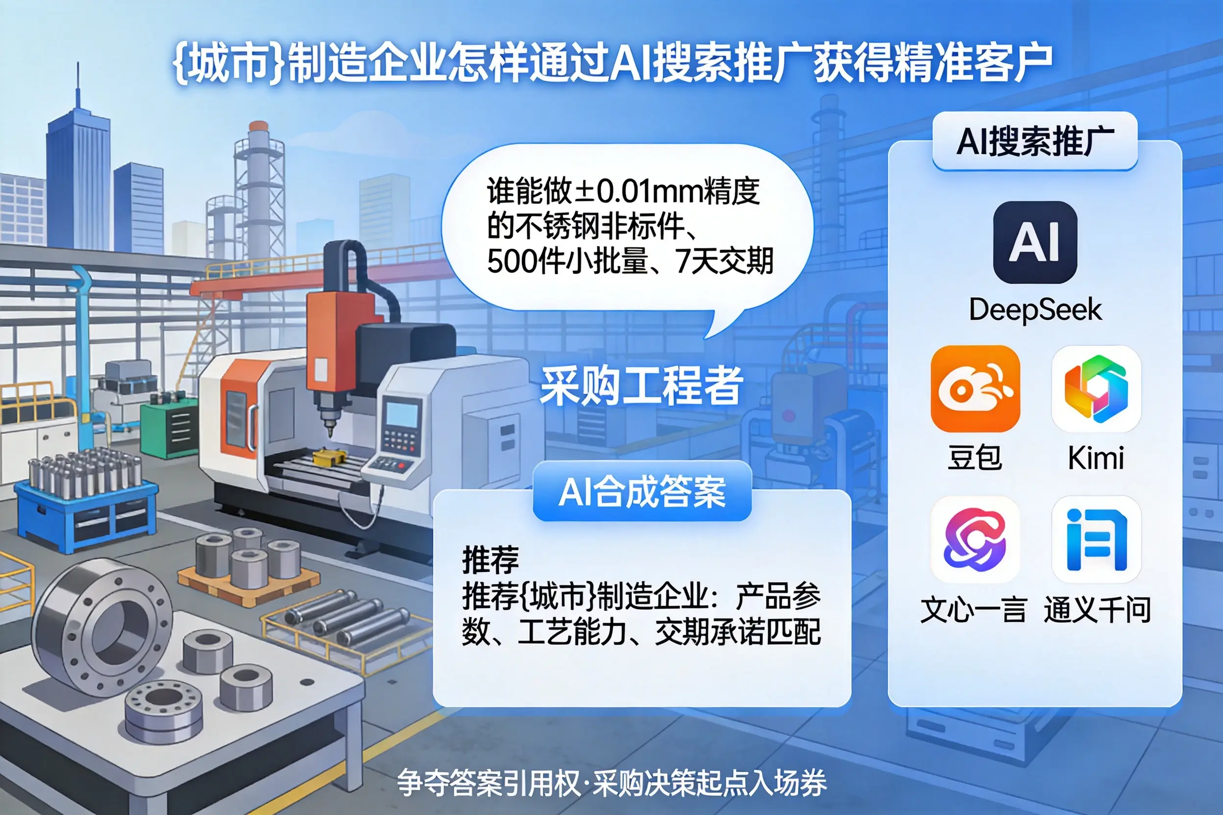 安康制造企业怎样通过AI搜索推广获得精准客户