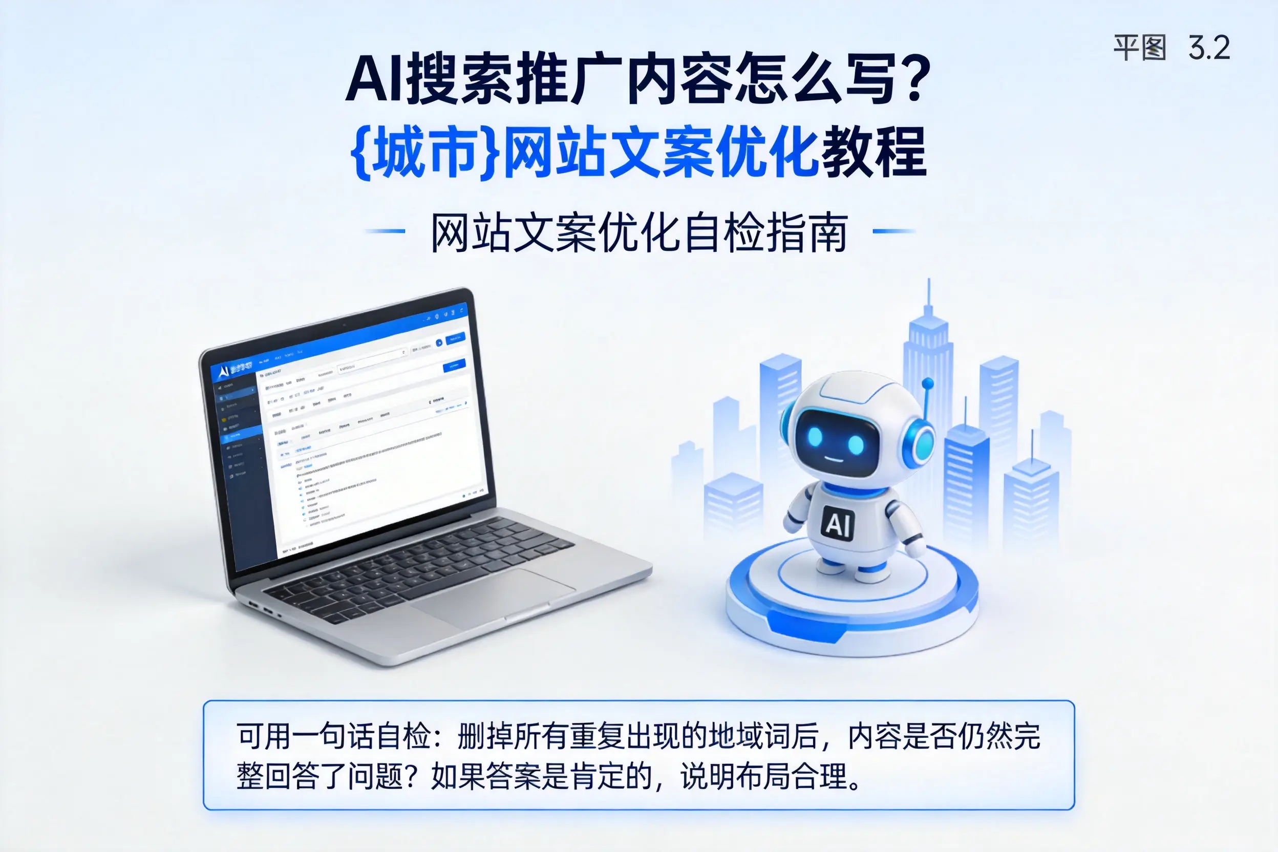 AI搜索推广内容怎么写？安康网站文案优化教程
