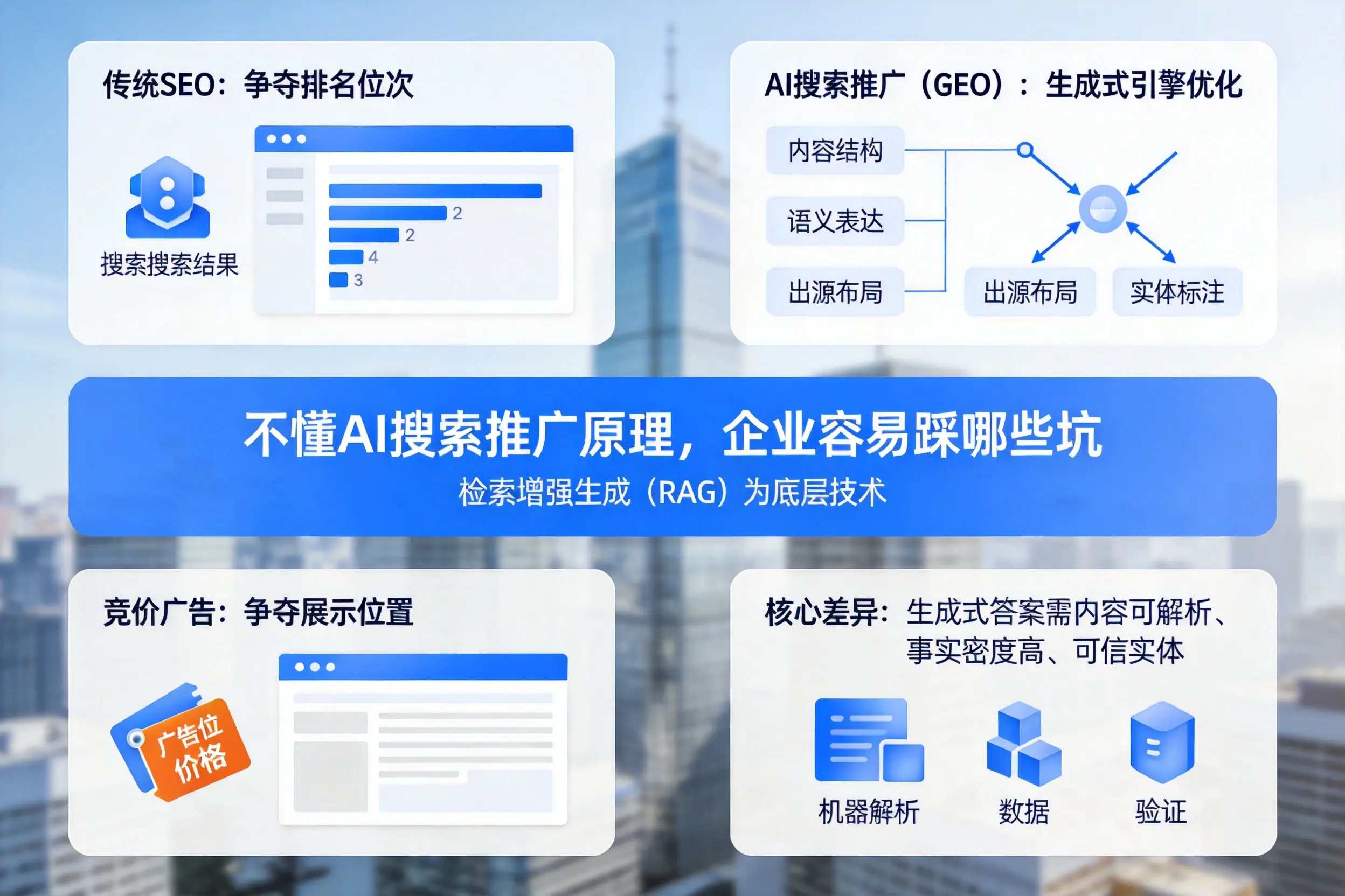 不懂AI搜索推广原理，安康企业容易踩哪些坑