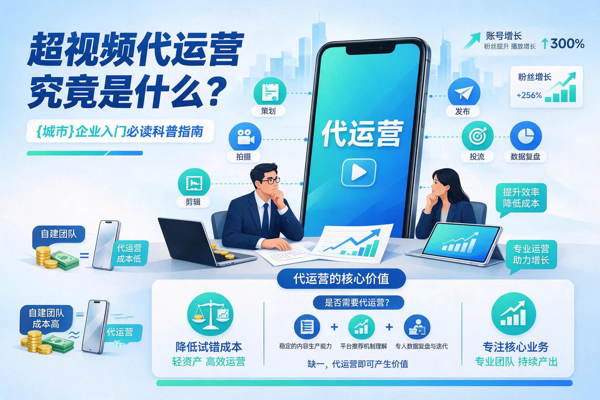 短视频代运营究竟是什么？安康企业入门必读科普指南
